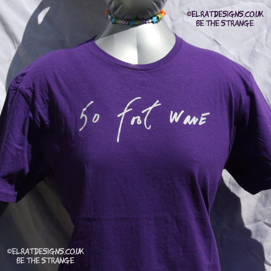 50 foot wave, band name, handwritten by Kristin Hersh, written exclusively for ElRat designs - hero - elratdesigns.co.uk