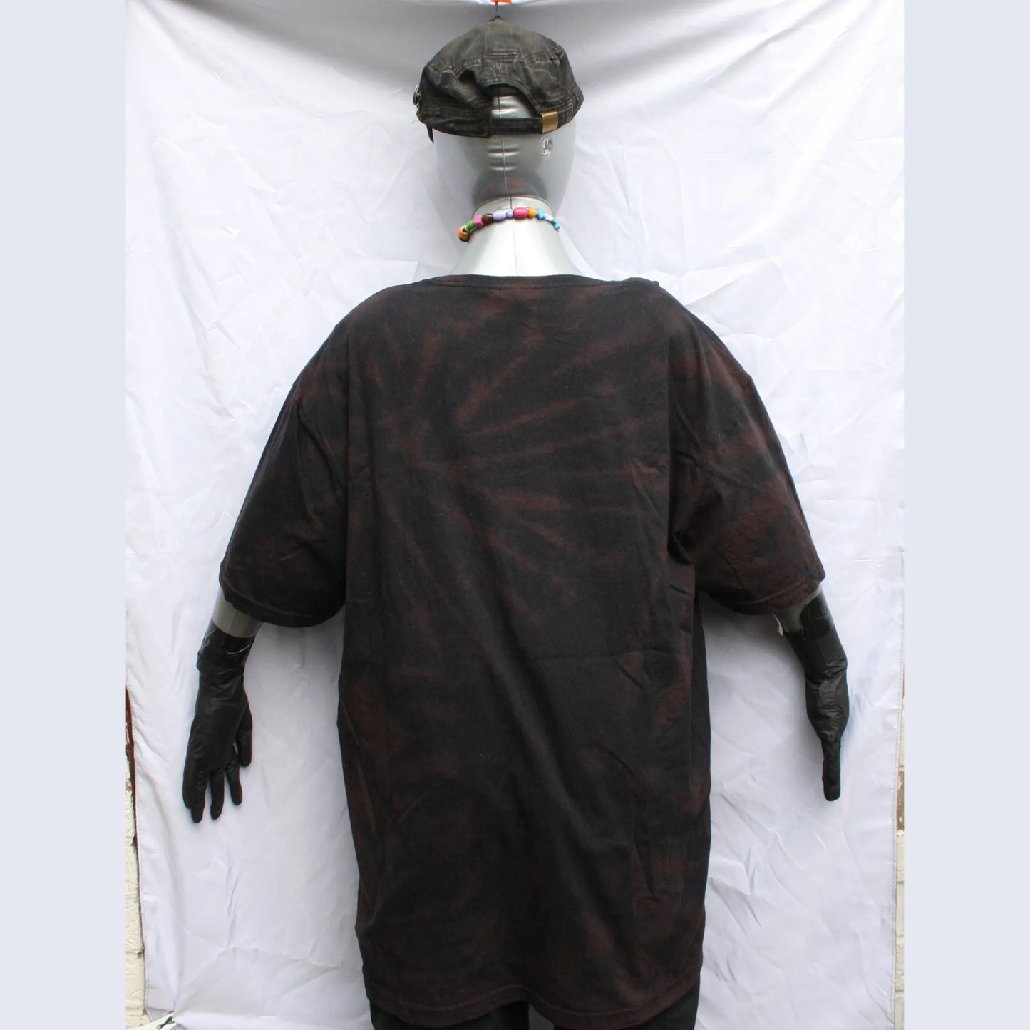 close Throwing Muses - Chains Changed logo - 2XL ONE OFF Reverse Tie-Dye (#2) ***MISPRINT***