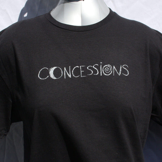 Throwing Muses - Moonlight Concessions - Screen printed T-Shirt - ElRatDesigns front close