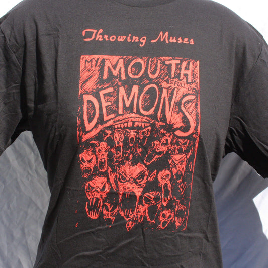 Throwing Muses 'My mouth is full of Demons', 'Ellen West' tee - screen printed t-shirt - ElRat/Hersh - ElRatDesigns - T Shirt