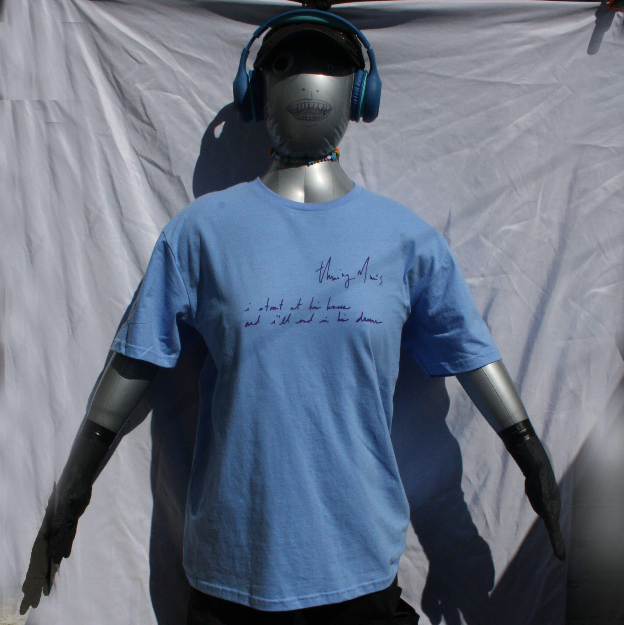 Start - Throwing Muses LYRIC TEE, handwritten by Kristin Hersh!! front
