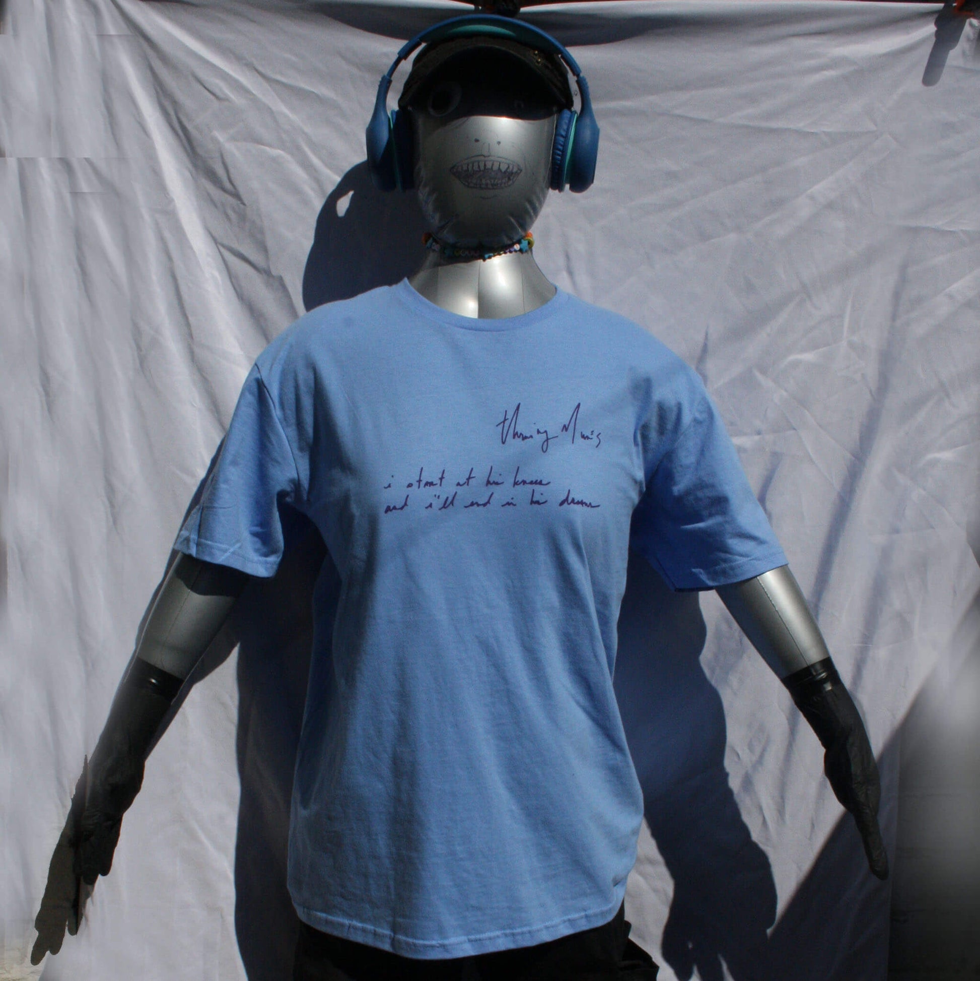 Start - Throwing Muses LYRIC TEE, handwritten by Kristin Hersh!! front
