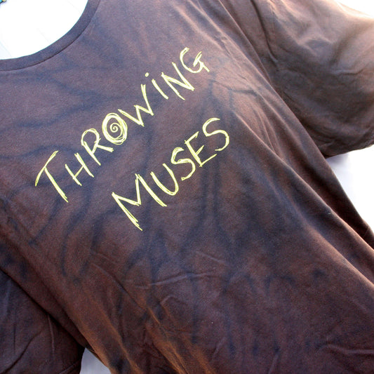 Throwing Muses ElRat Scruffy Font - 2XL ONE OFF Reverse Tie-Dye (#1) ***MISPRINT***