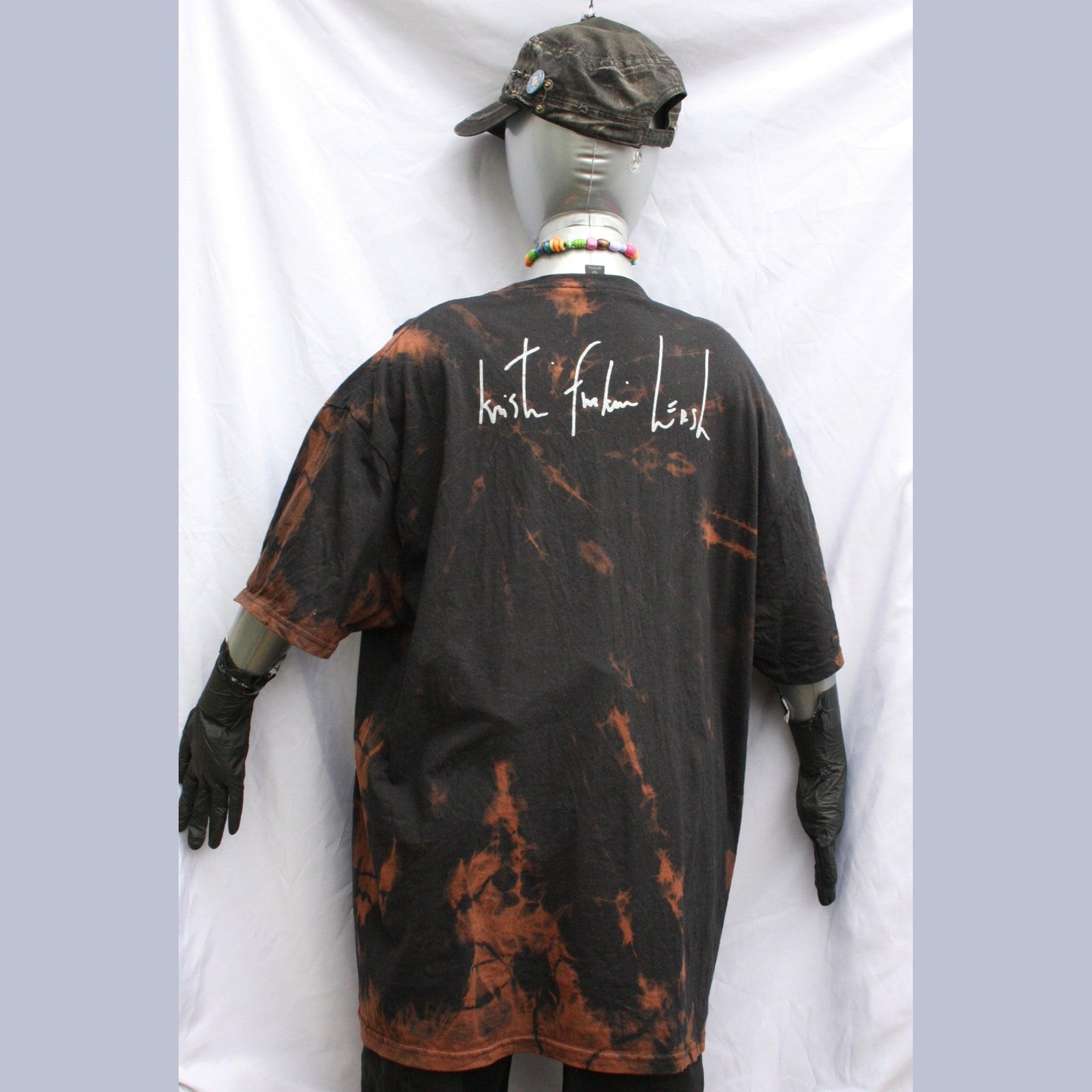 Bubble Net - Kristin Hersh T - Shirt - 2XL ONE OFF Reverse Tie - Dye (#4) MISPRIN - ElRatDesigns