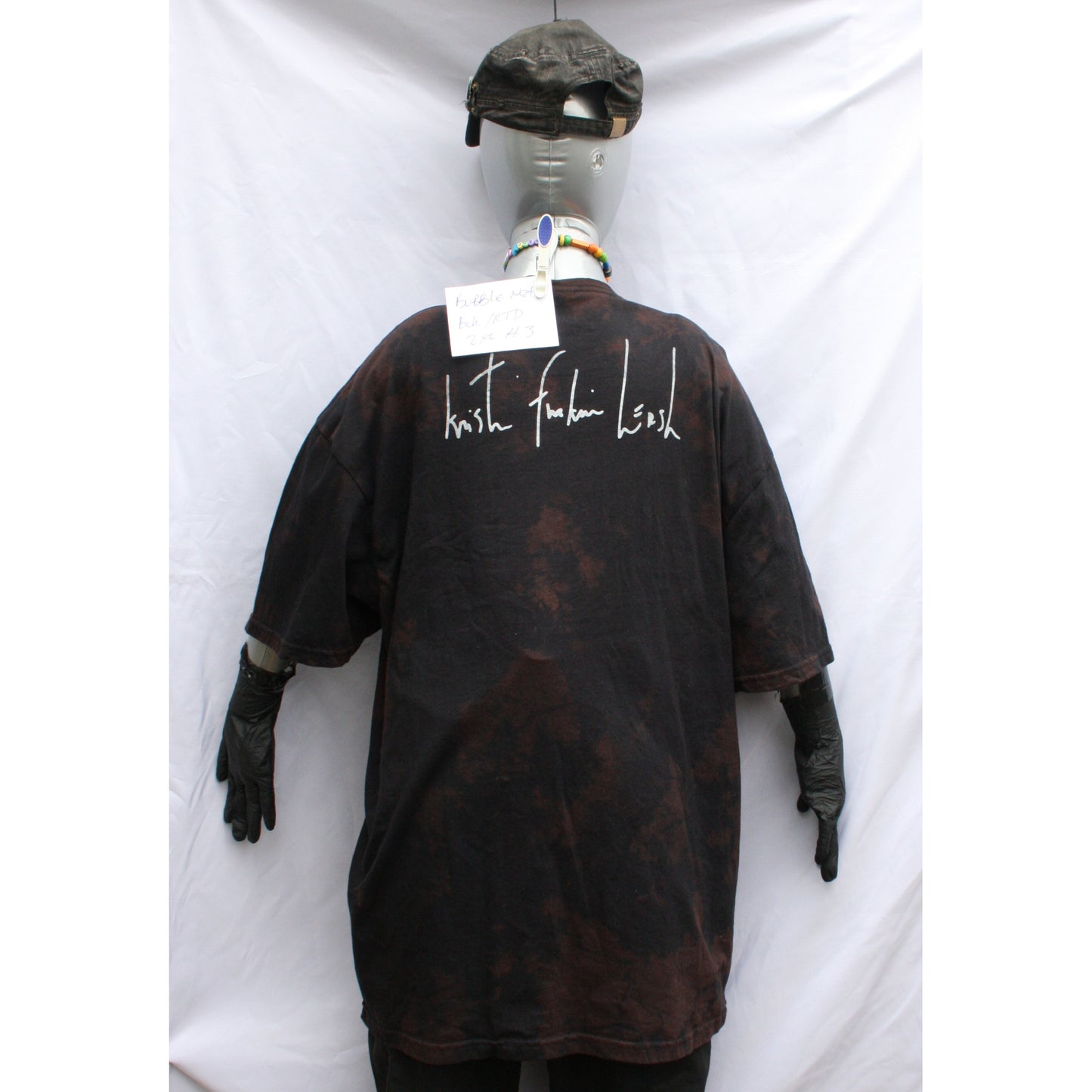 Bubble Net - Kristin Hersh T-Shirt - 2XL ONE OFF Reverse Tie-Dye (#3) ***MISPRINT***