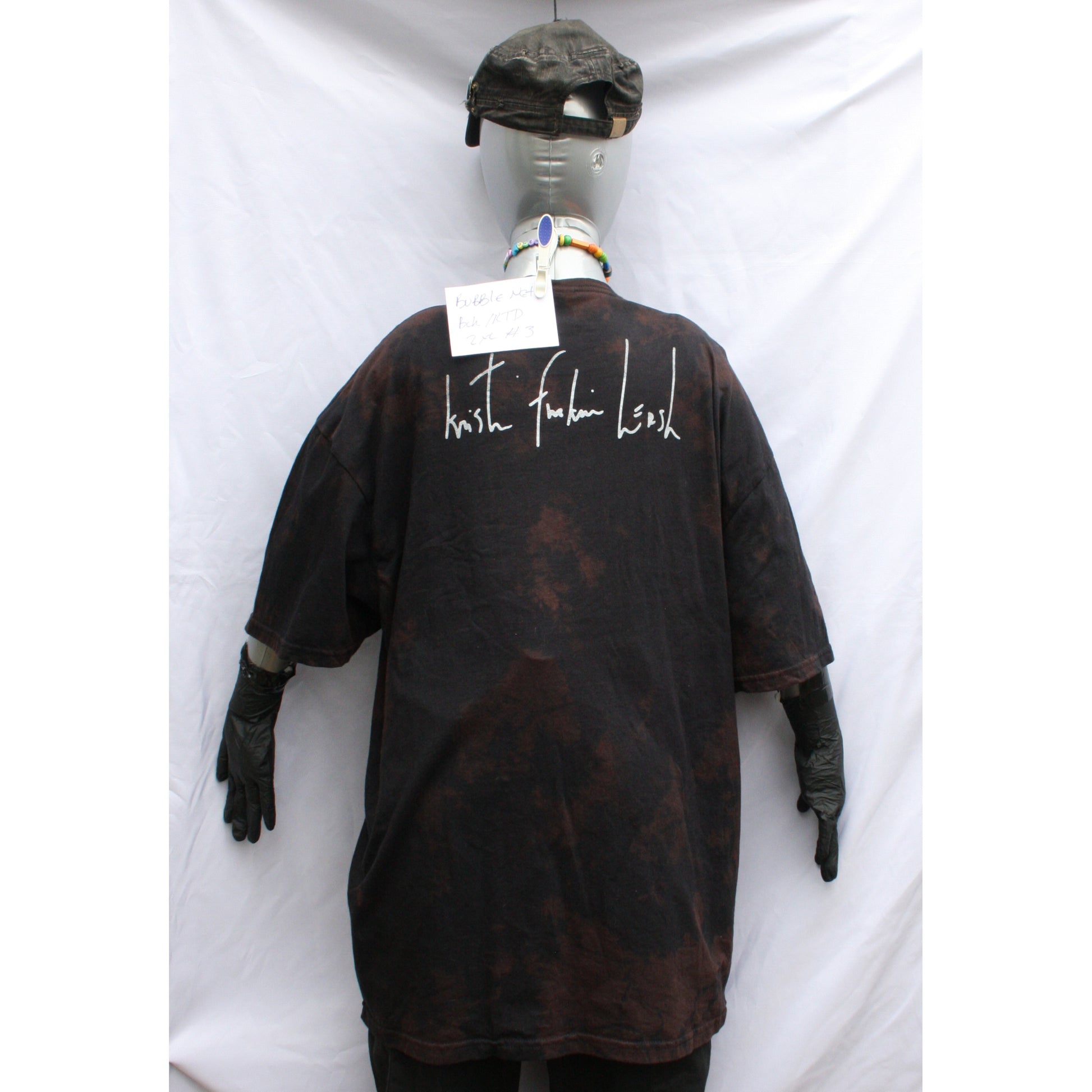 Bubble Net - Kristin Hersh T-Shirt - 2XL ONE OFF Reverse Tie-Dye (#3) ***MISPRINT***