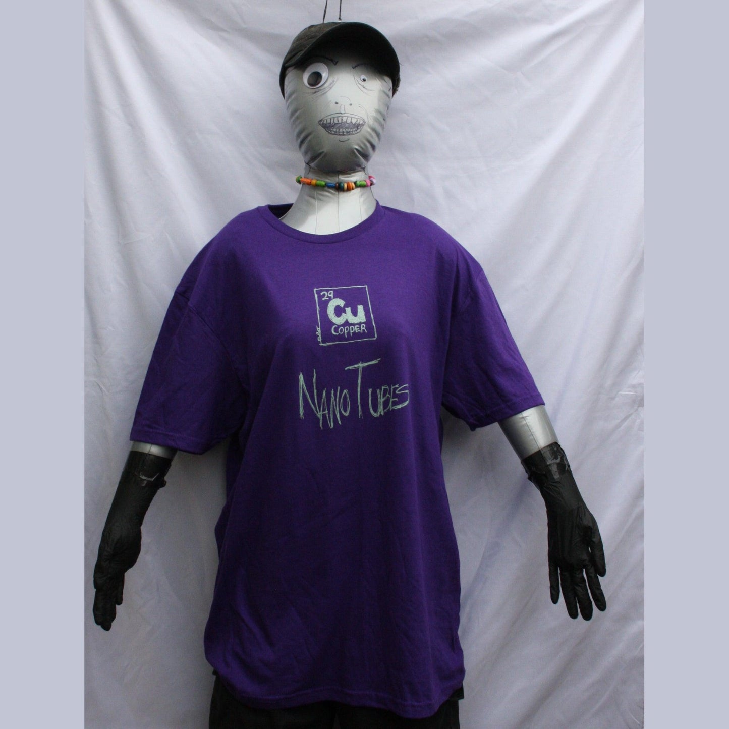 Copper NT's, Cu NanoTubes - Screen printed T - Shirt ElRat Designs original - ElRatDesigns - T Shirt