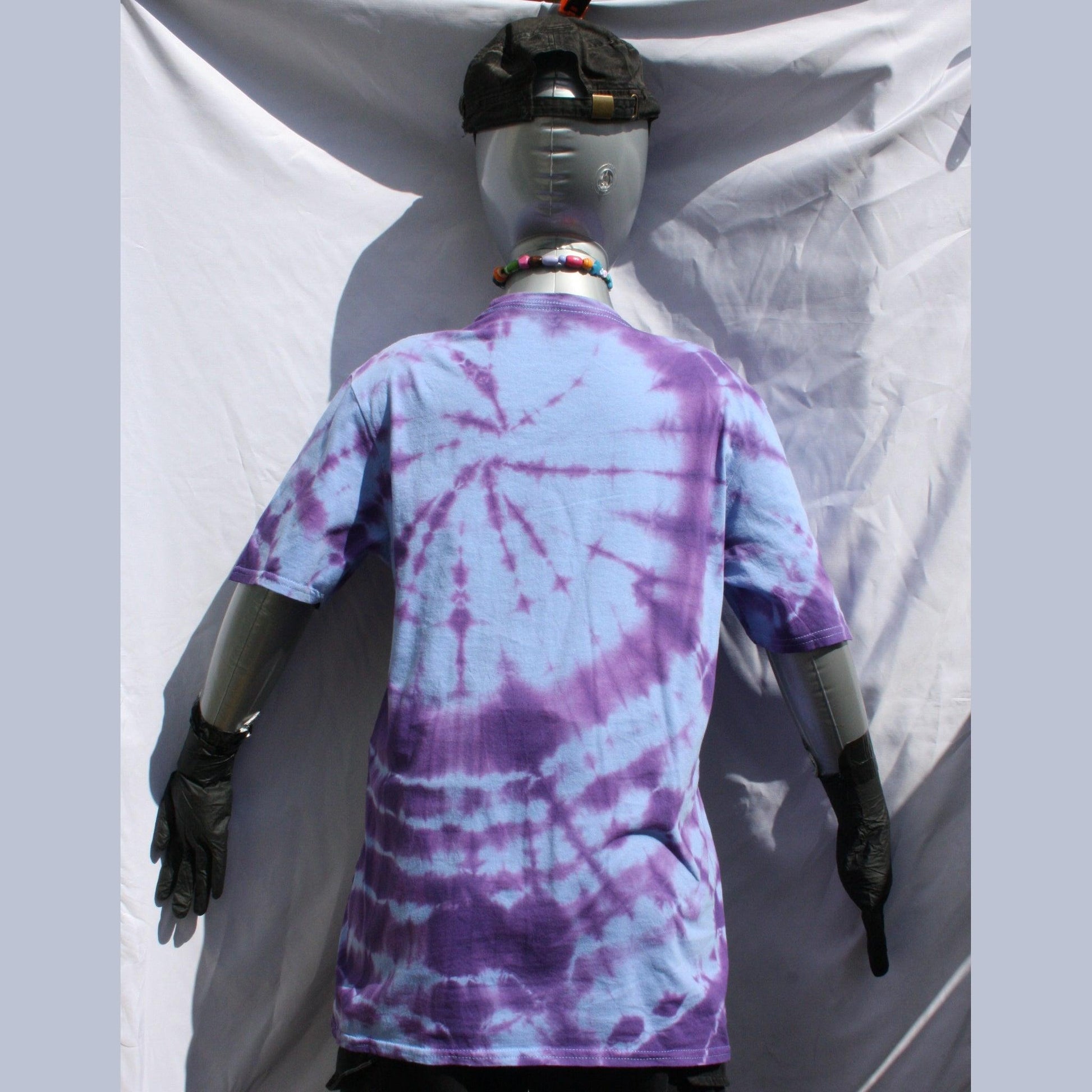 Dandelion Hope - Kristin Hersh T - Shirt - Medium ONE OFF Blue/Purple Tie - Dye (#2) MISPRINT - ElRatDesigns