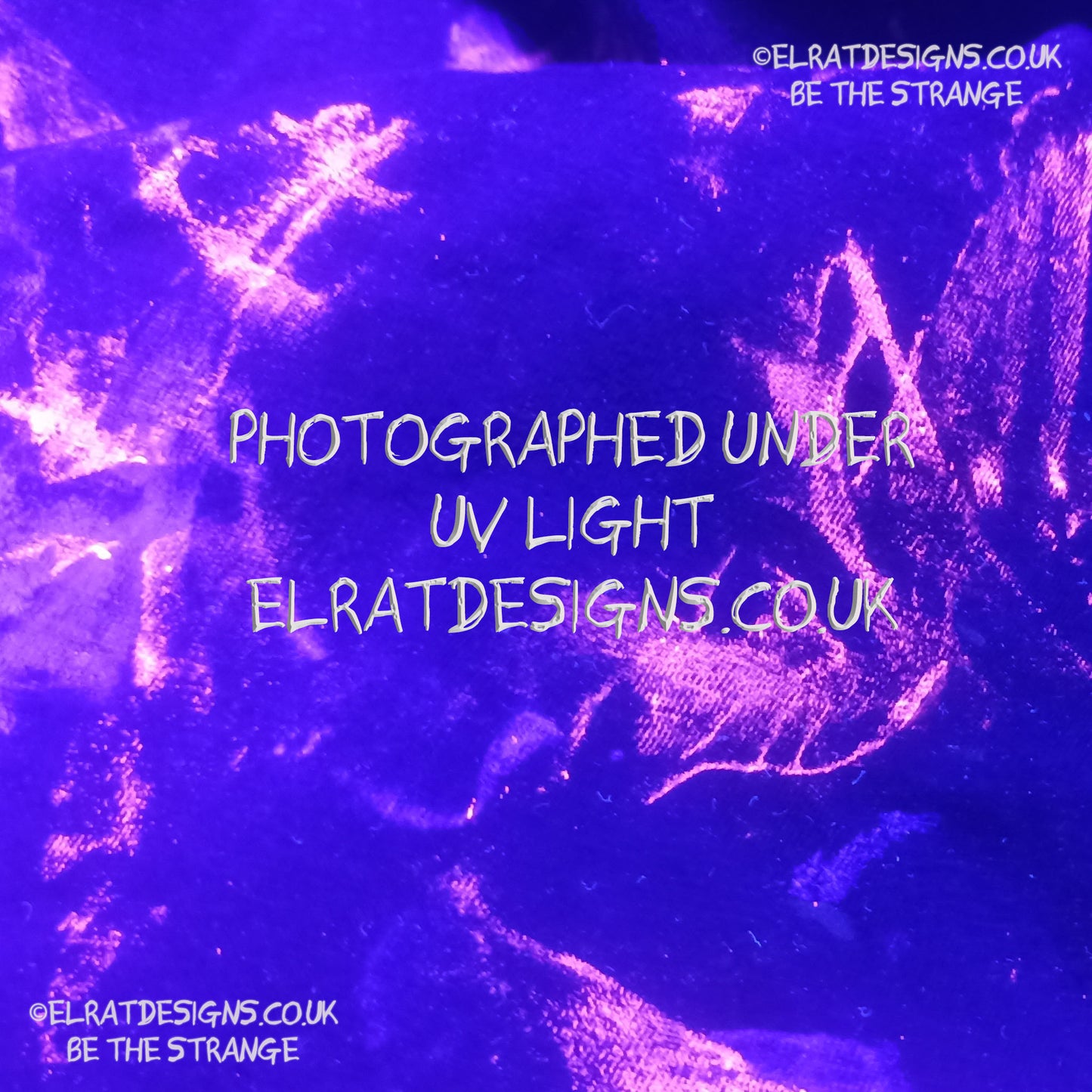 Messy Artist shirt from ElRat Designs - MA Bl 2XL1 - One of a kind eco friendly art shirt. Made using waste ink. Black Shirt with Blue, Yellow and Fluorescent Orange, I think a bit of silver, likely some other colours. Please check the photos This is your shirt - hero - UV Light - elratdesigns.co.uk