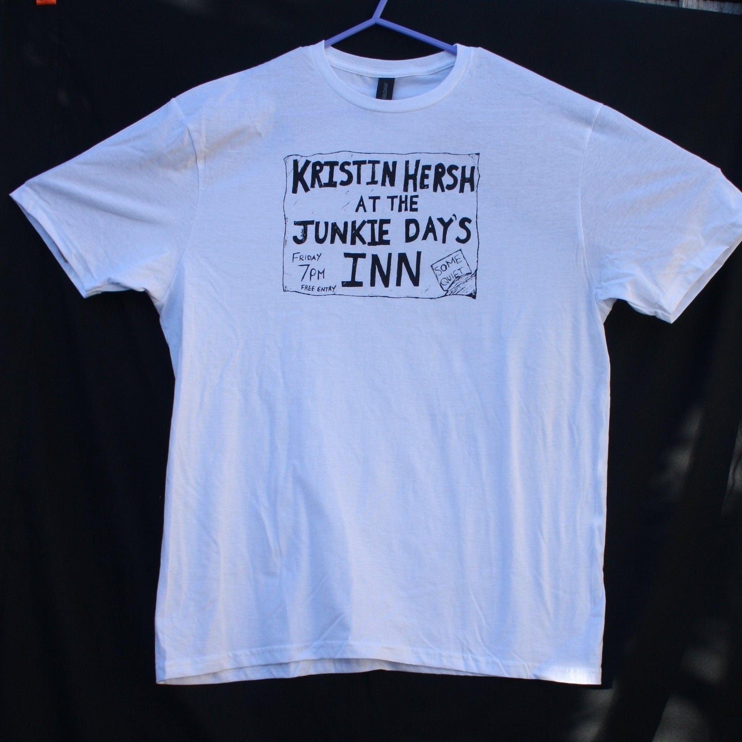 Kristin Hersh, Junkie Days Inn, Palmetto tee - ElRat/Hersh - ElRatDesigns - T Shirt