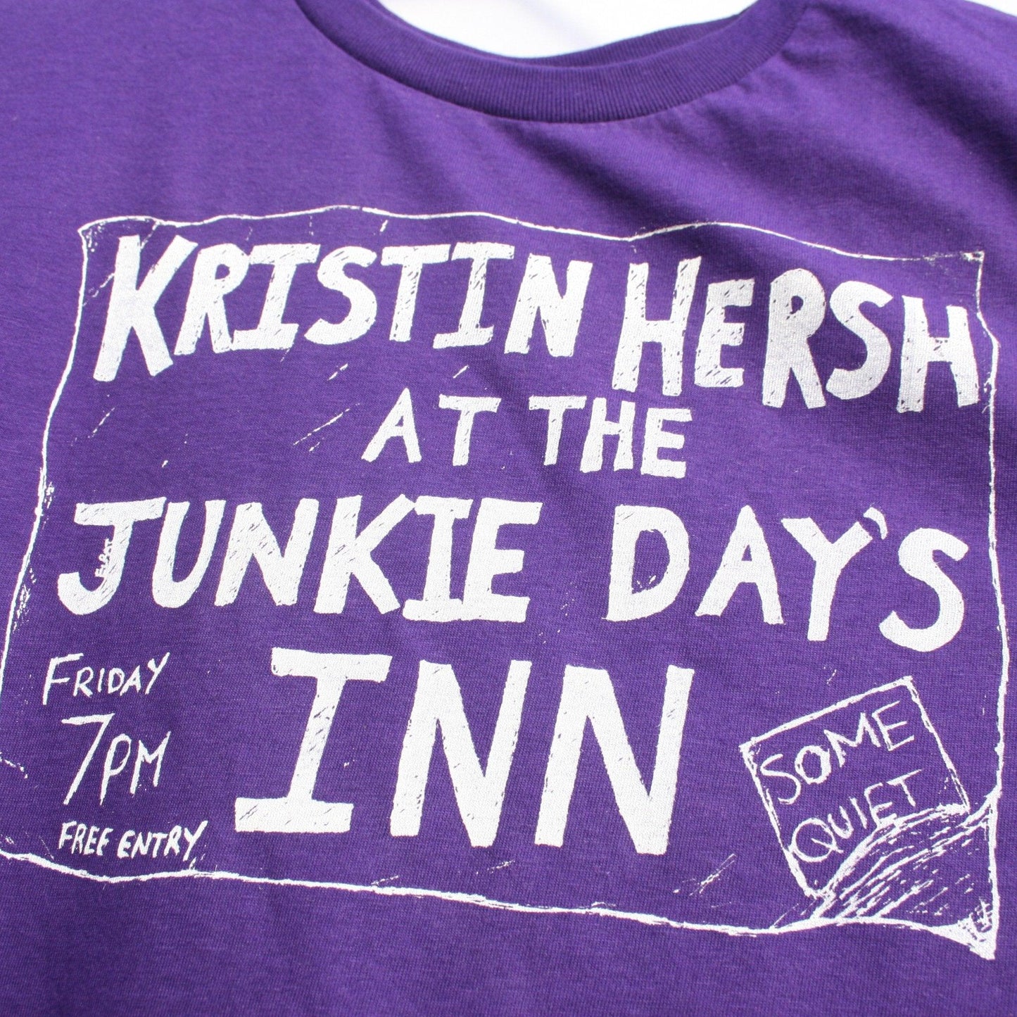 Kristin Hersh, Junkie Days Inn, Palmetto tee - ElRat/Hersh - ElRatDesigns - T Shirt
