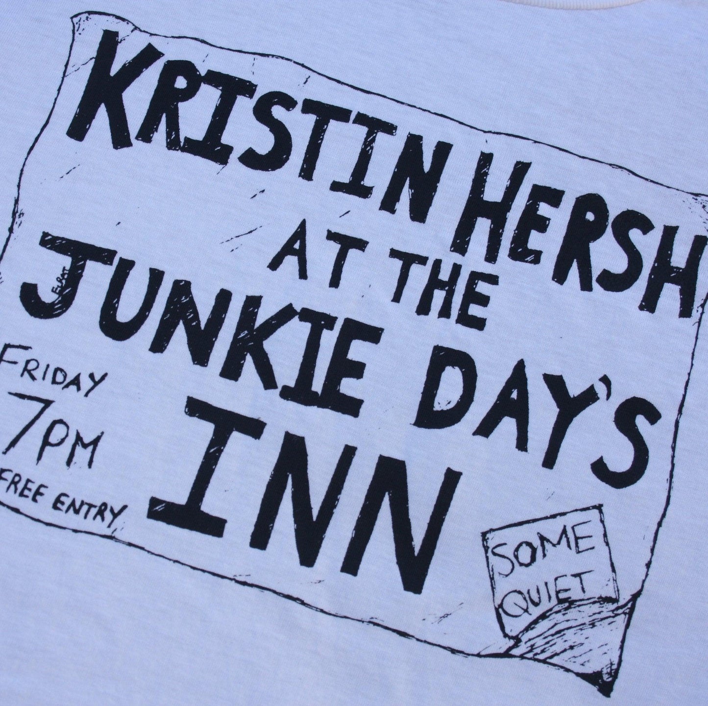 Kristin Hersh, Junkie Days Inn, Palmetto tee - ElRat/Hersh - ElRatDesigns - T Shirt