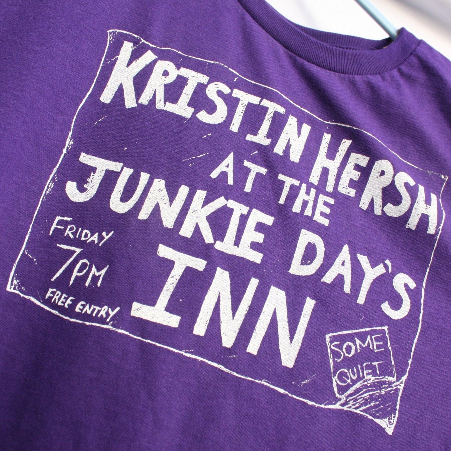 Kristin Hersh, Junkie Days Inn, Palmetto tee - ElRat/Hersh - ElRatDesigns - T Shirt