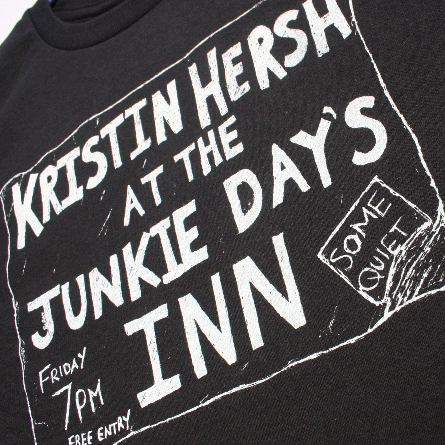 Kristin Hersh, Junkie Days Inn, Palmetto tee - ElRat/Hersh - ElRatDesigns - T Shirt