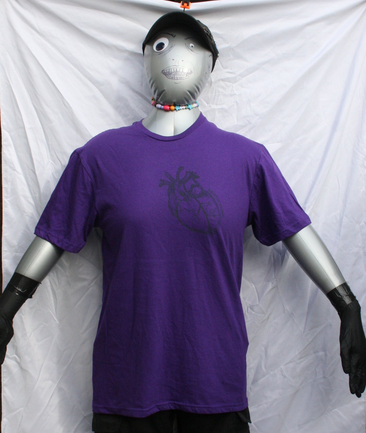Kristin Hersh, 'Time Lied' anatomical heart tee - Black Heart Edition ���� ElRat/Hersh - ElRatDesigns - T Shirt