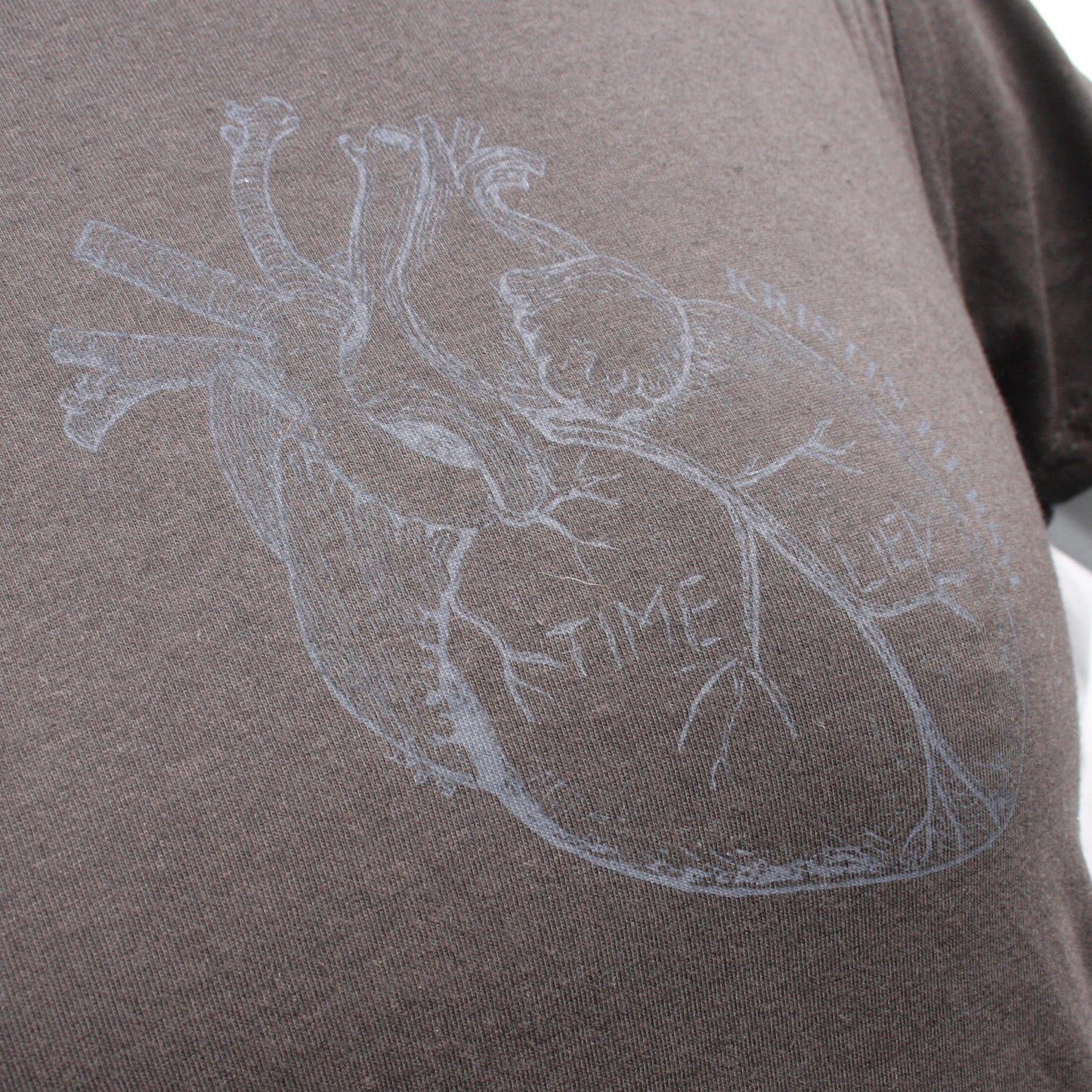 Kristin Hersh, 'Time Lied' anatomical heart tee - Black Heart Edition ���� ElRat/Hersh - ElRatDesigns - T Shirt