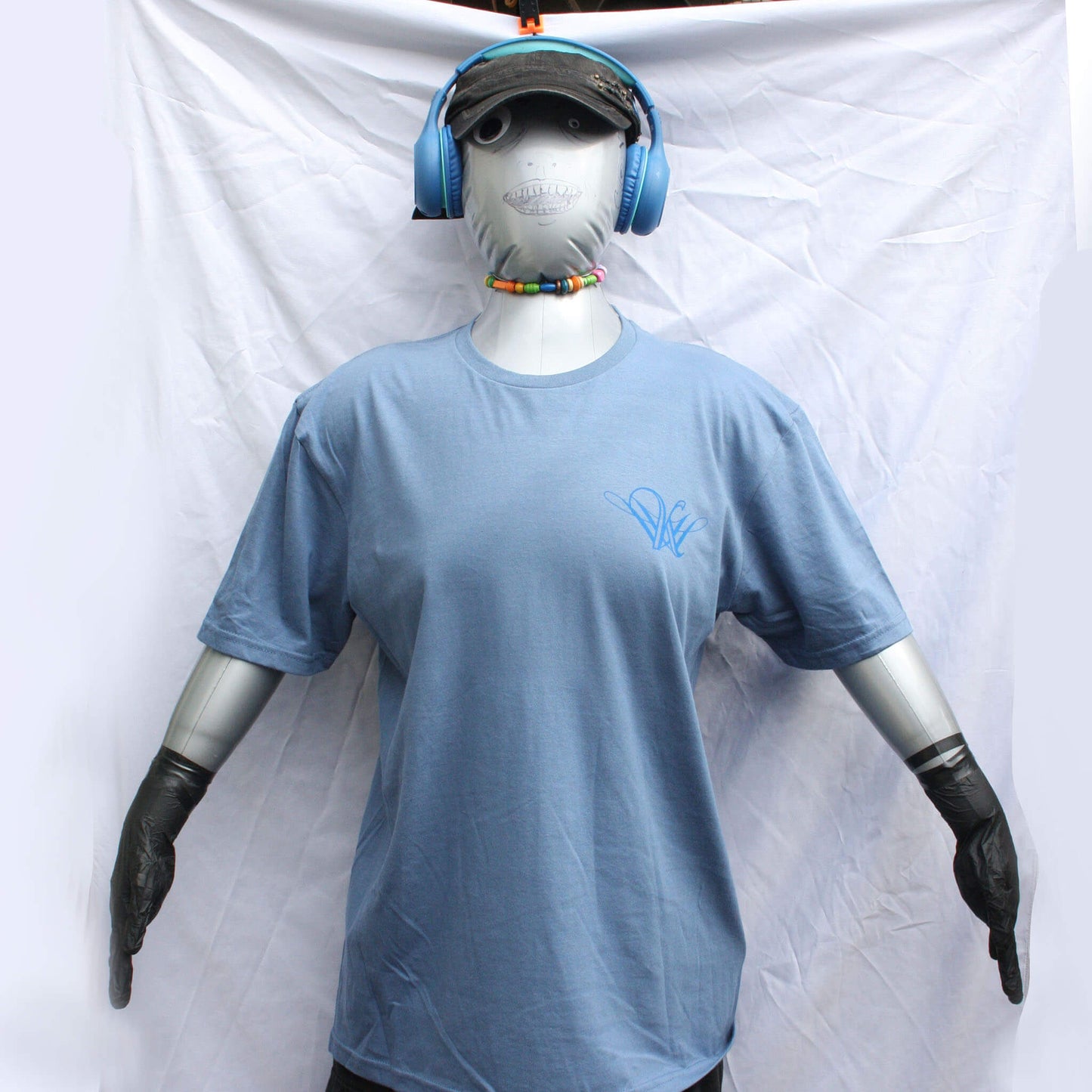 Kristin Hersh "Heaven" lyric shirt "In the race but out of step" handwritten by Kristin Hersh especially for ElRat Designs