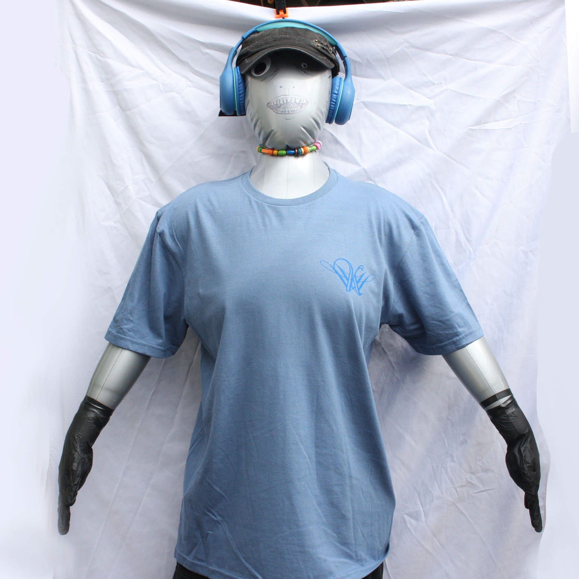 Kristin Hersh "Heaven" lyric shirt "In the race but out of step" handwritten by Kristin Hersh especially for ElRat Designs