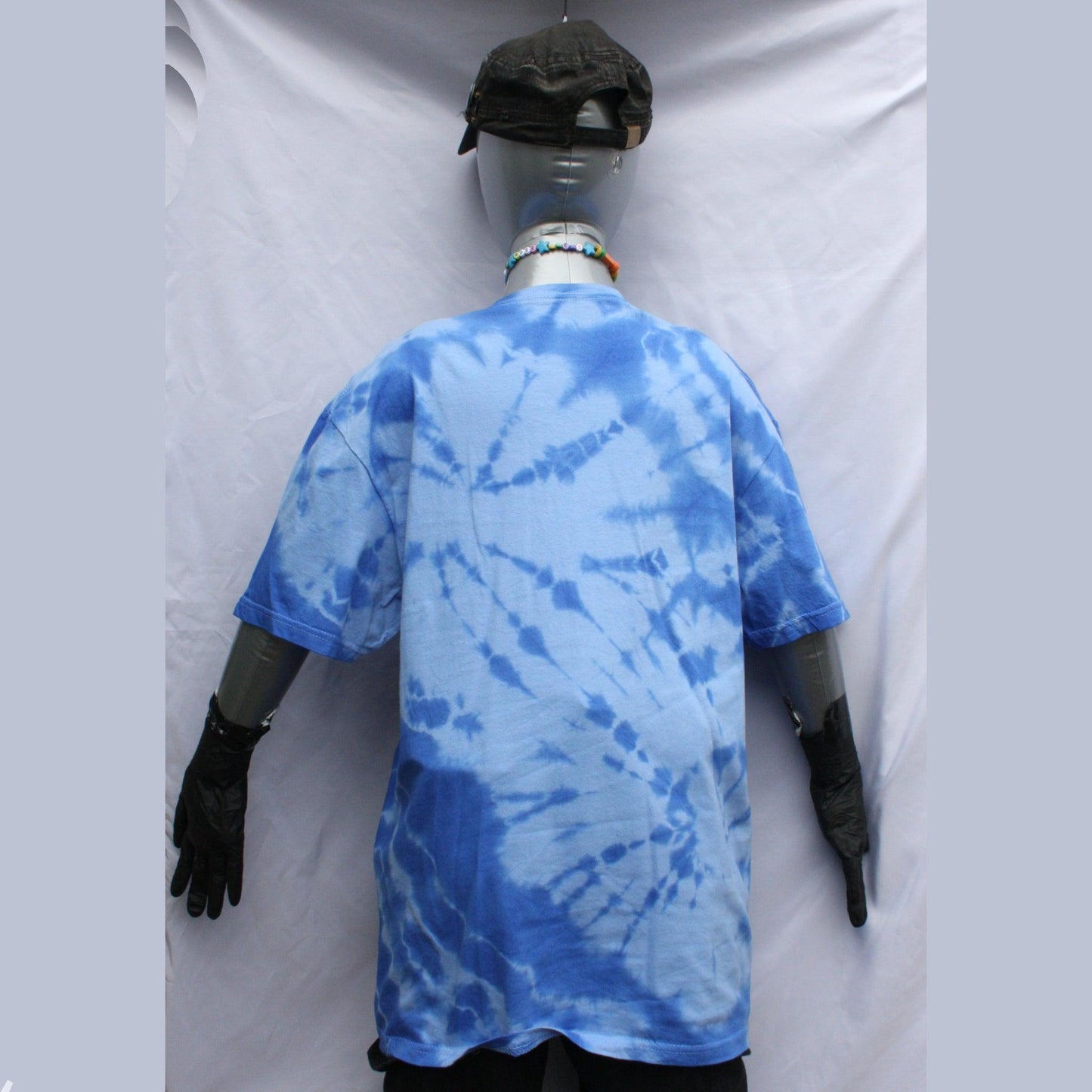 Throwing Muses 1986 logo - ONE OFF Blue/Blue Tie - Dye Large (#1) ***MISPRINT*** - ElRatDesigns - T Shirt