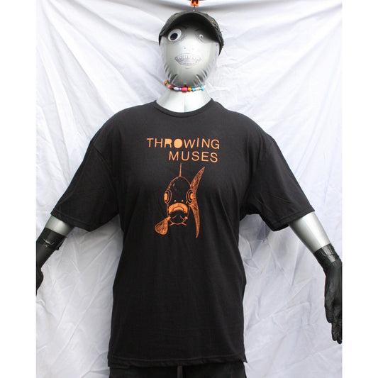 Throwing Muses 'Bywater' fish tee - "Freddie Mercury" - ElRat/Hersh - ElRatDesigns - T Shirt