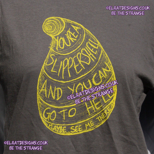 Throwing Muses, Slippershell, hand drawn by ElRat, hand printed by ElRat Designs - elratdesigns.co.uk