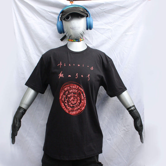 Throwing Muses, 'Snailhead' tee - fluorescent screen printed t-shirt - ElRat/Hersh - ElRatDesigns - T Shirt