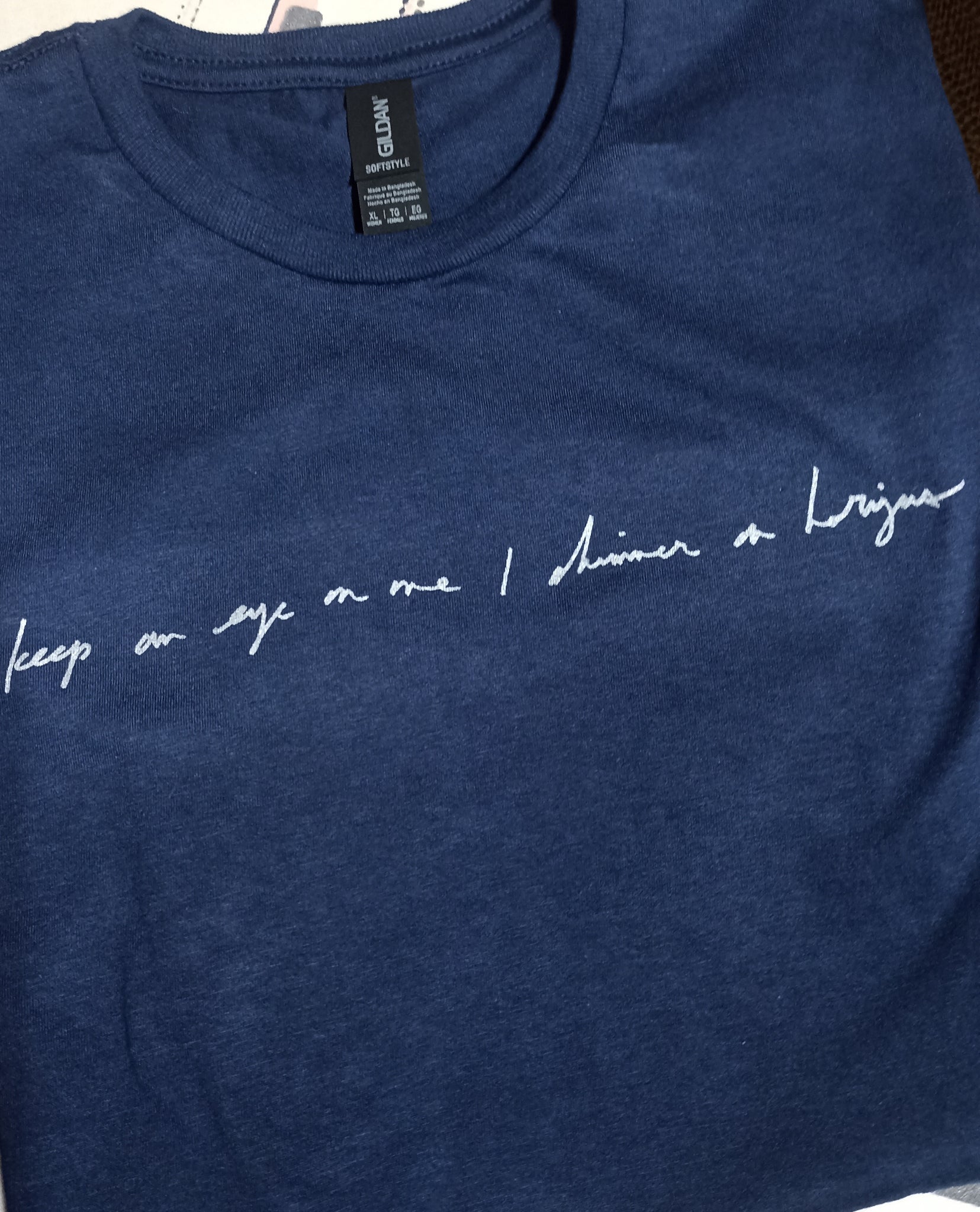 keep an eye on me i shimmer on horizons. Handwritten by Kristin Hersh 2024, only from ElRat Designs