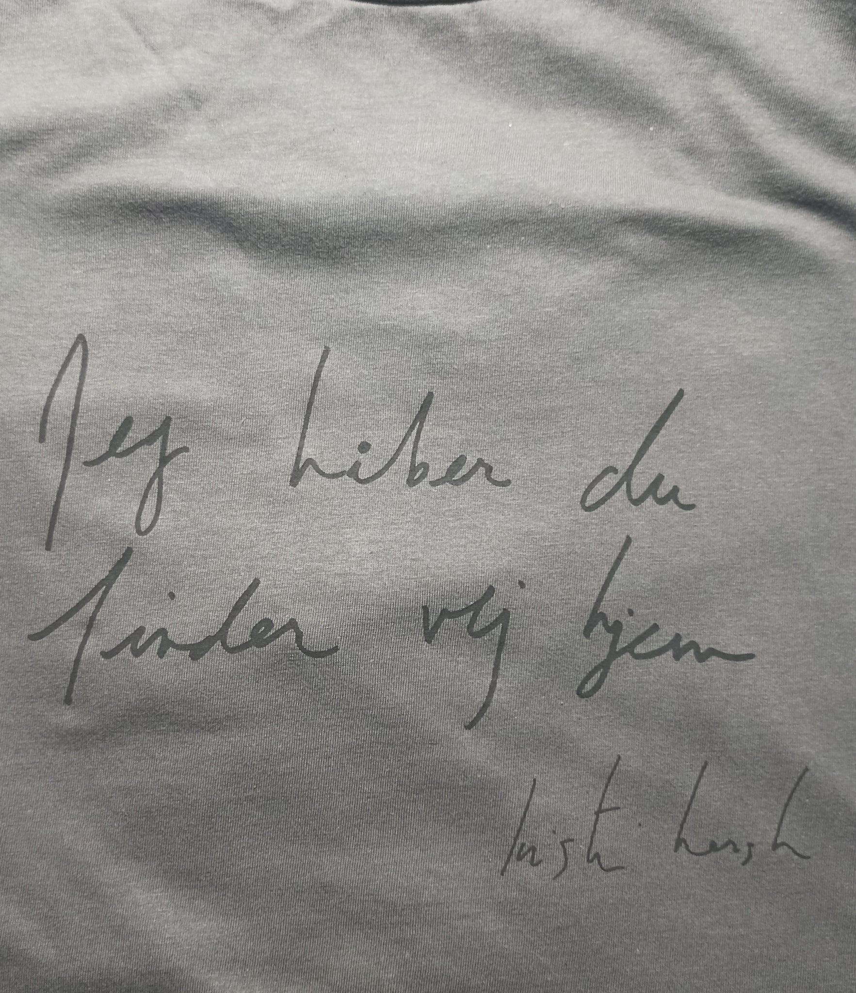 I hope you find your way home, Danish, Handwritten by Kristin Hersh 2024, only from ElRat Designs