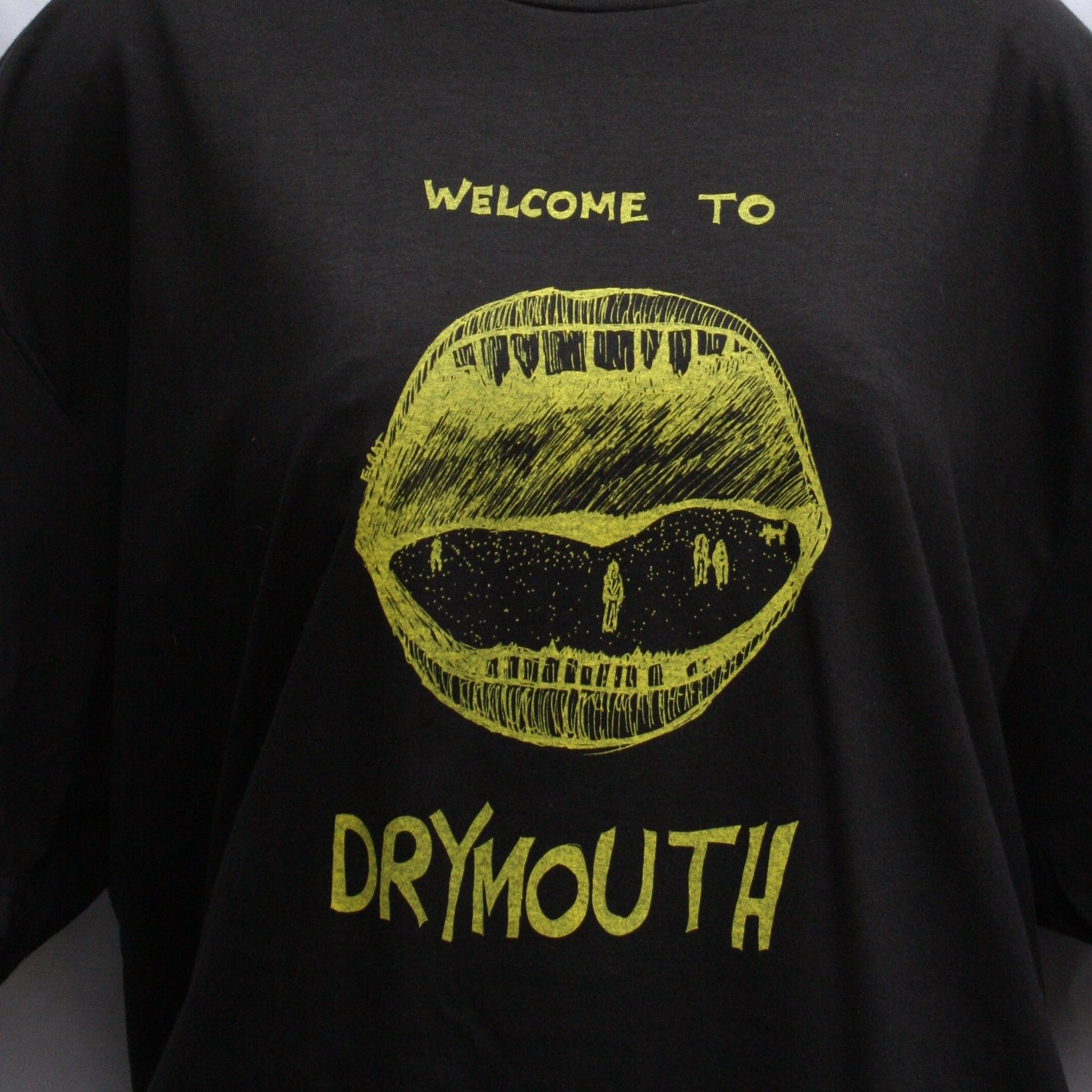 Welcome to Drymouth - Dry Mouth - Screen printed T - Shirt ElRat Designs original - ElRatDesigns - T Shirt