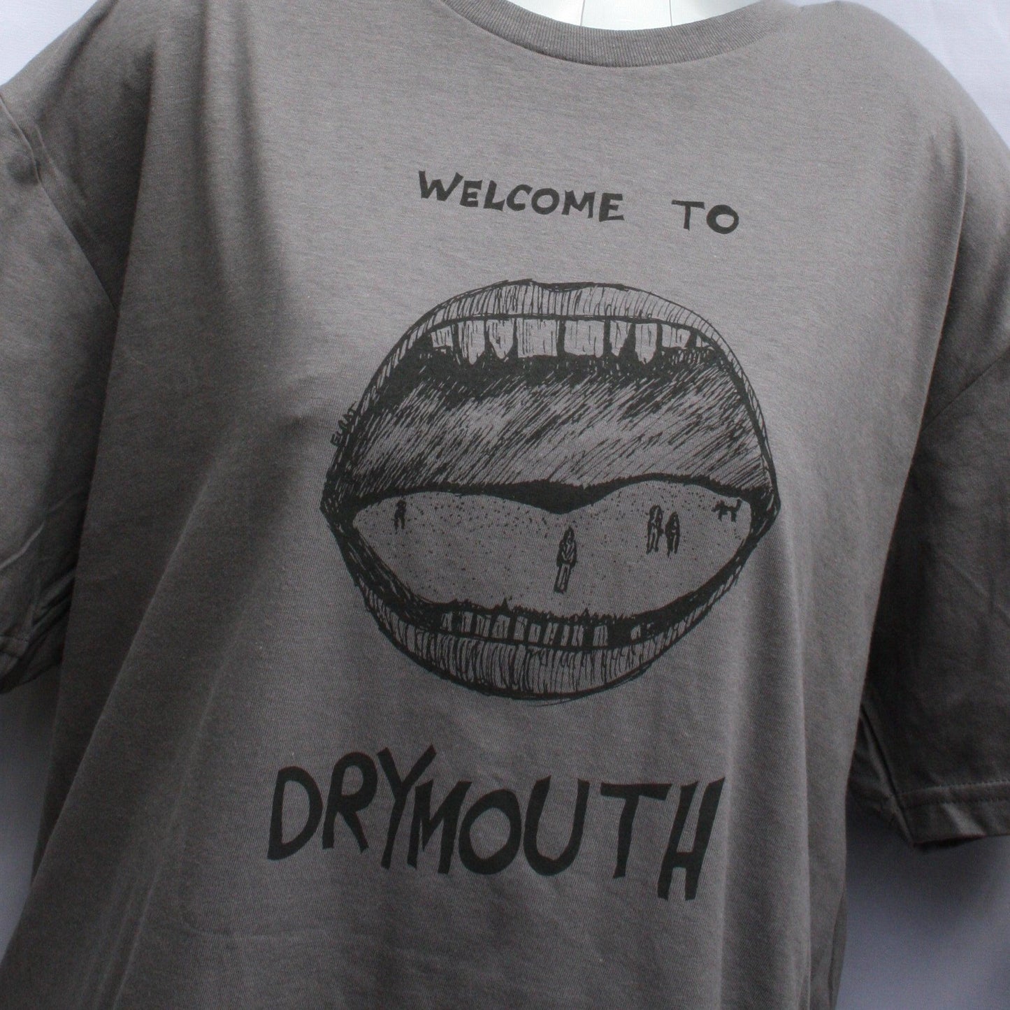 Welcome to Drymouth - Dry Mouth - Screen printed T - Shirt ElRat Designs original - ElRatDesigns - T Shirt