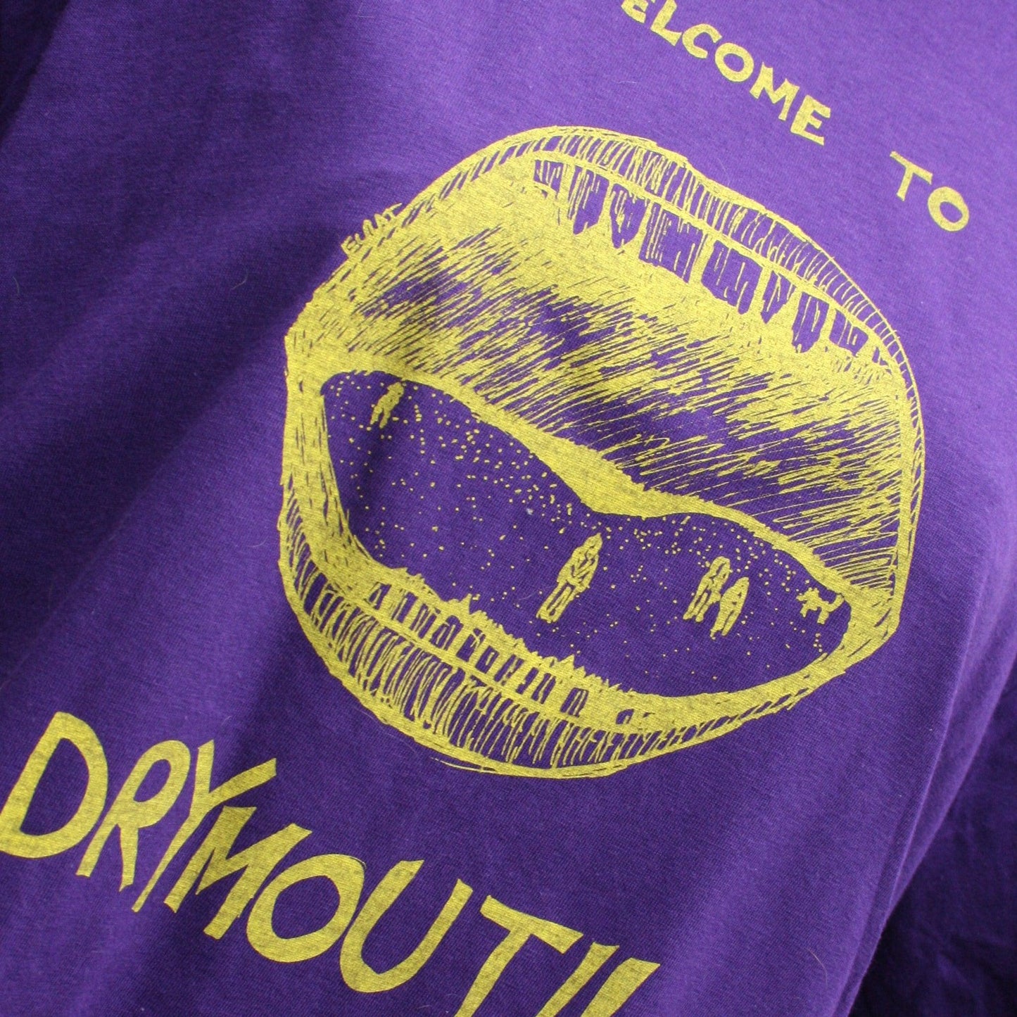 Welcome to Drymouth - Dry Mouth - Screen printed T - Shirt ElRat Designs original - ElRatDesigns - T Shirt