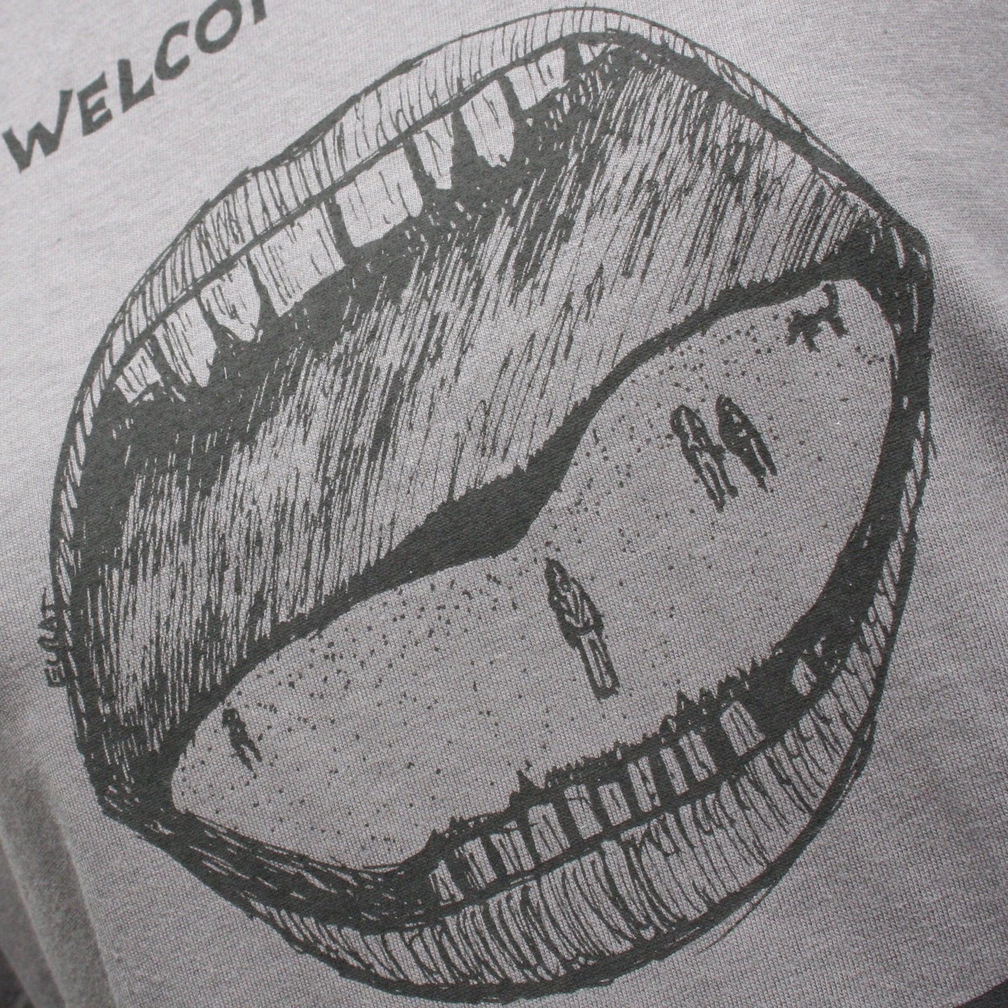 Welcome to Drymouth - Dry Mouth - Screen printed T - Shirt ElRat Designs original - ElRatDesigns - T Shirt