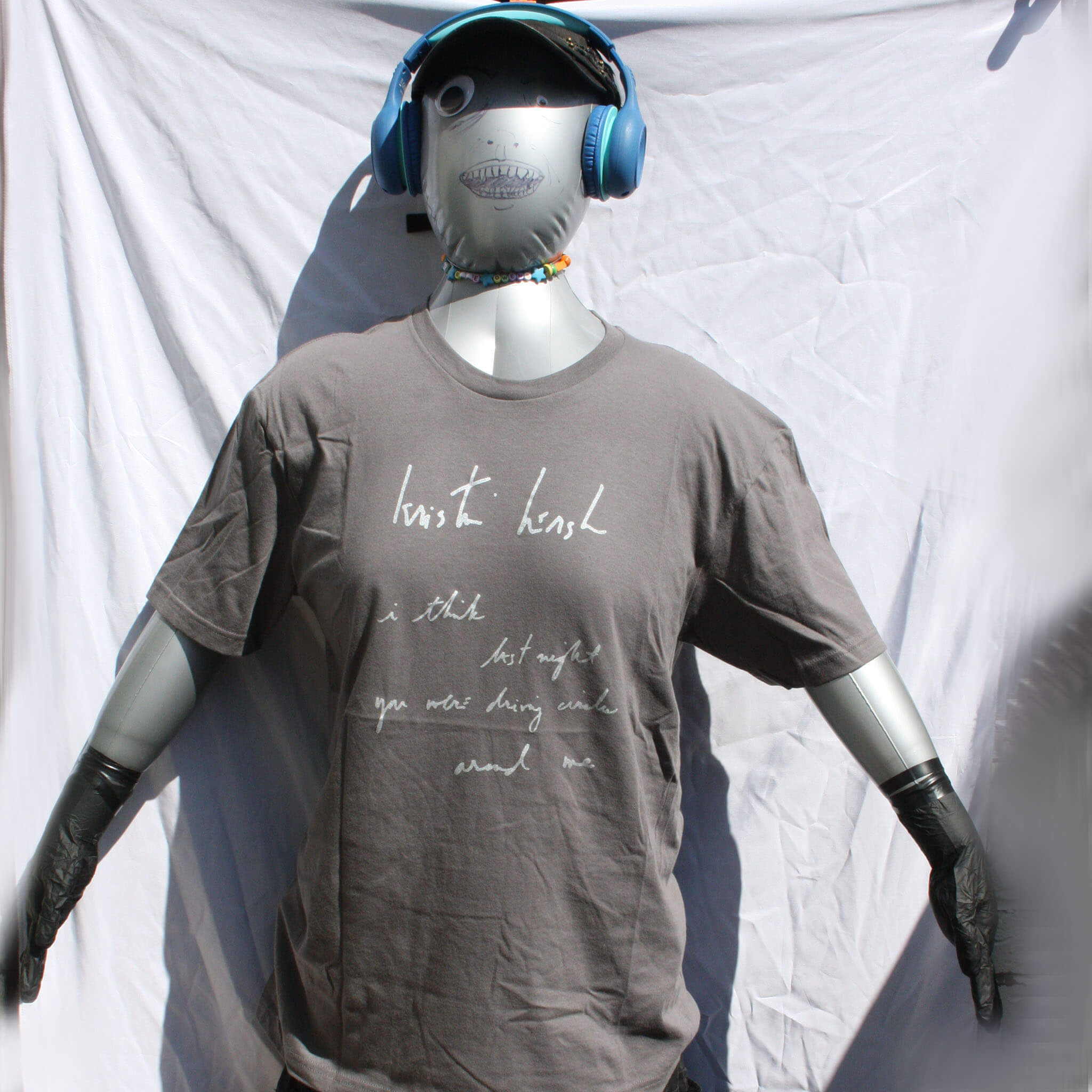 Your Ghost LYRIC TEE, handwritten by Kristin Hersh!! - ElRatDesigns - T Shirt