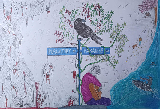 Purgatory/Paradise by ElRat, Inspired by the Throwing Muses album of the same name. Blog at ElRat Designs