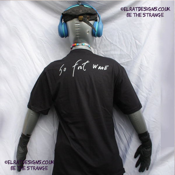 50 Foot Wave, Black Pearl back print "50 foot wave" handwritten by Kristin Hersh,  written exclusively for ElRat designs - hero - elratdesigns.co.uk