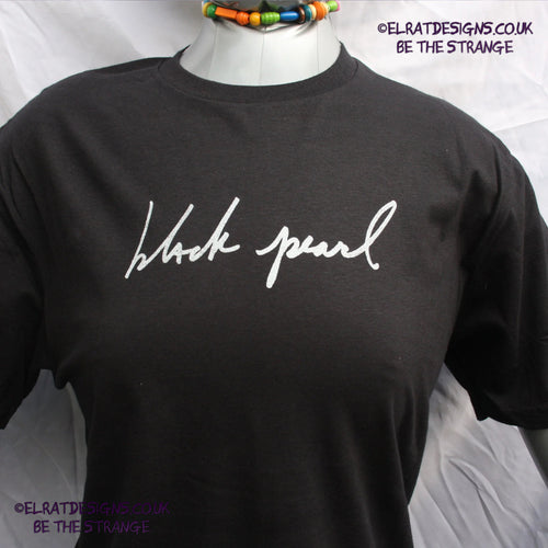50 Foot Wave, Black Pearl, handwritten by Kristin Hersh,  written exclusively for ElRat designs - elratdesigns.co.uk