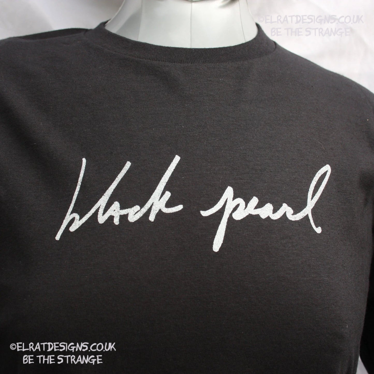 50 Foot Wave, Black Pearl, handwritten by Kristin Hersh,  written exclusively for ElRat designs - elratdesigns.co.uk
