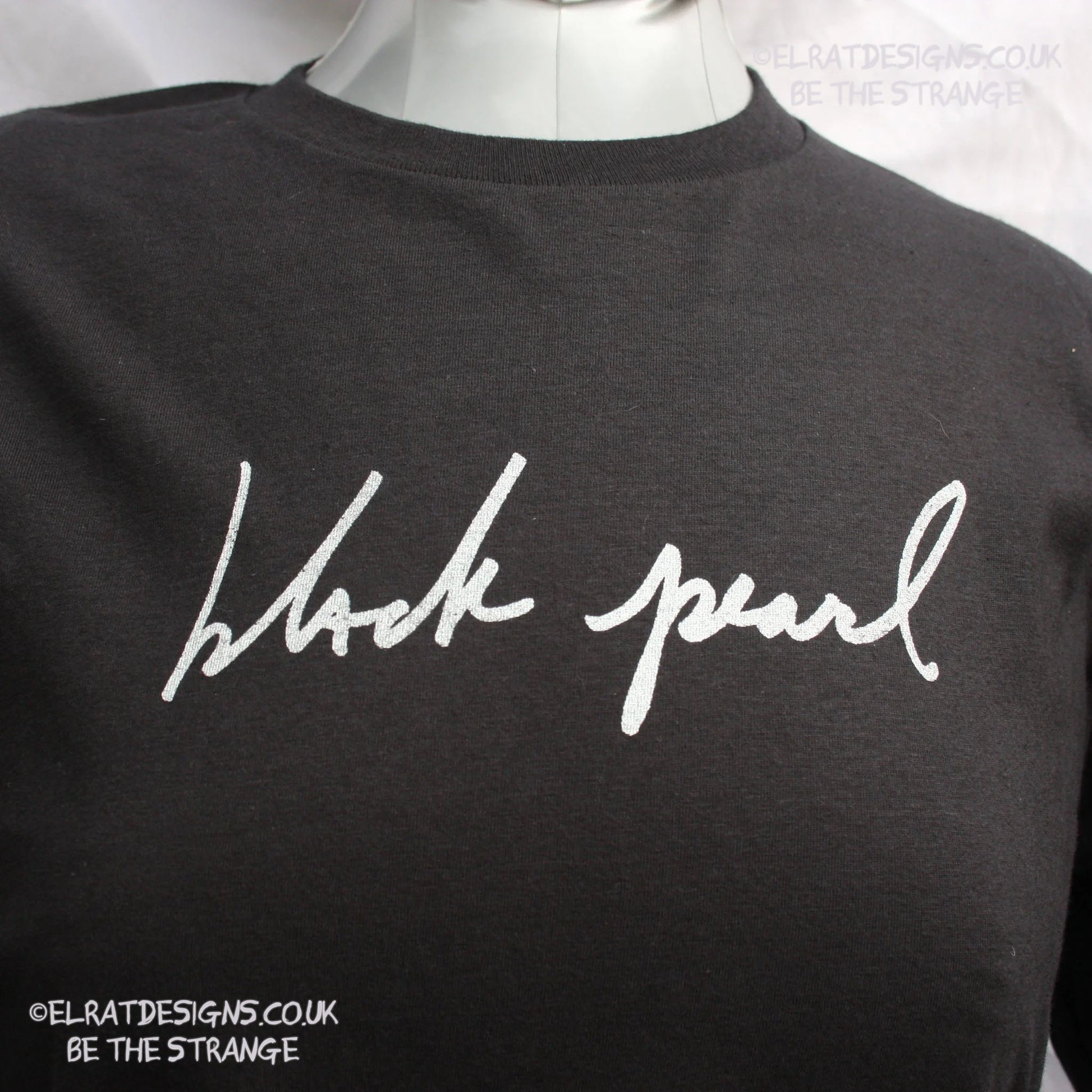 50 Foot Wave, Black Pearl, handwritten by Kristin Hersh,  written exclusively for ElRat designs - elratdesigns.co.uk