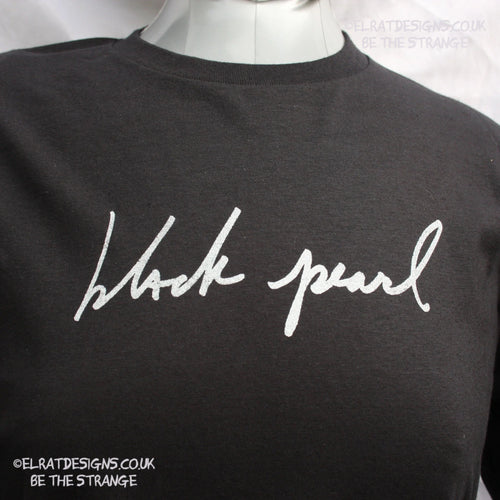 50 Foot Wave, Black Pearl, handwritten by Kristin Hersh,  written exclusively for ElRat designs - elratdesigns.co.uk