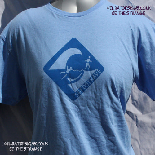 50 foot wave Classic Logo T-Shirt. show some love for the noisy end of the Hershverse. Every Hersh Shirt Supports Kristin Hersh Studio Time ElRat Designs - elratdesigns.co.uk