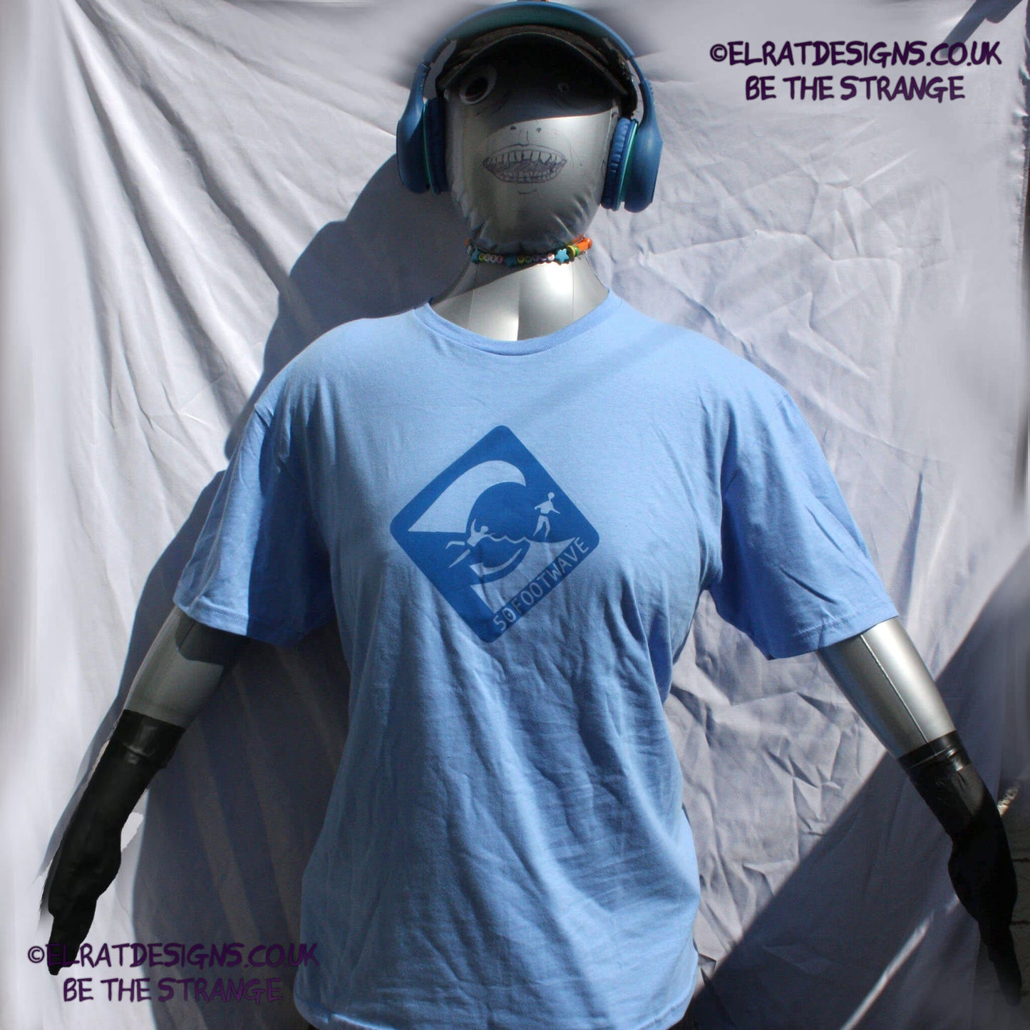 50 foot wave Classic Logo T-Shirt. show some love for the noisy end of the Hershverse. Every Hersh Shirt Supports Kristin Hersh Studio Time ElRat Designs - hero - elratdesigns.co.uk