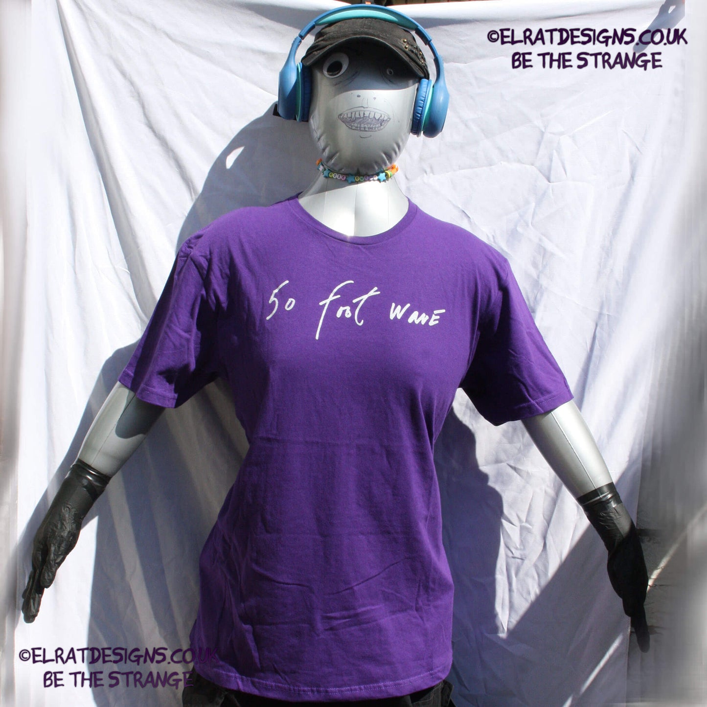 50 foot wave, band name, handwritten by Kristin Hersh,  written exclusively for ElRat designs - hero - elratdesigns.co.uk