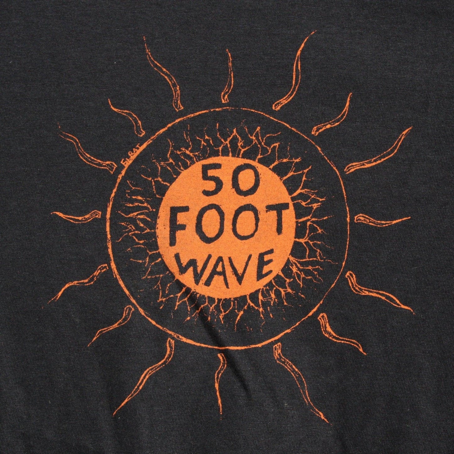 50 foot wave, staring into the sun. Choose your print, only at ElRat Designs. Be the Strange