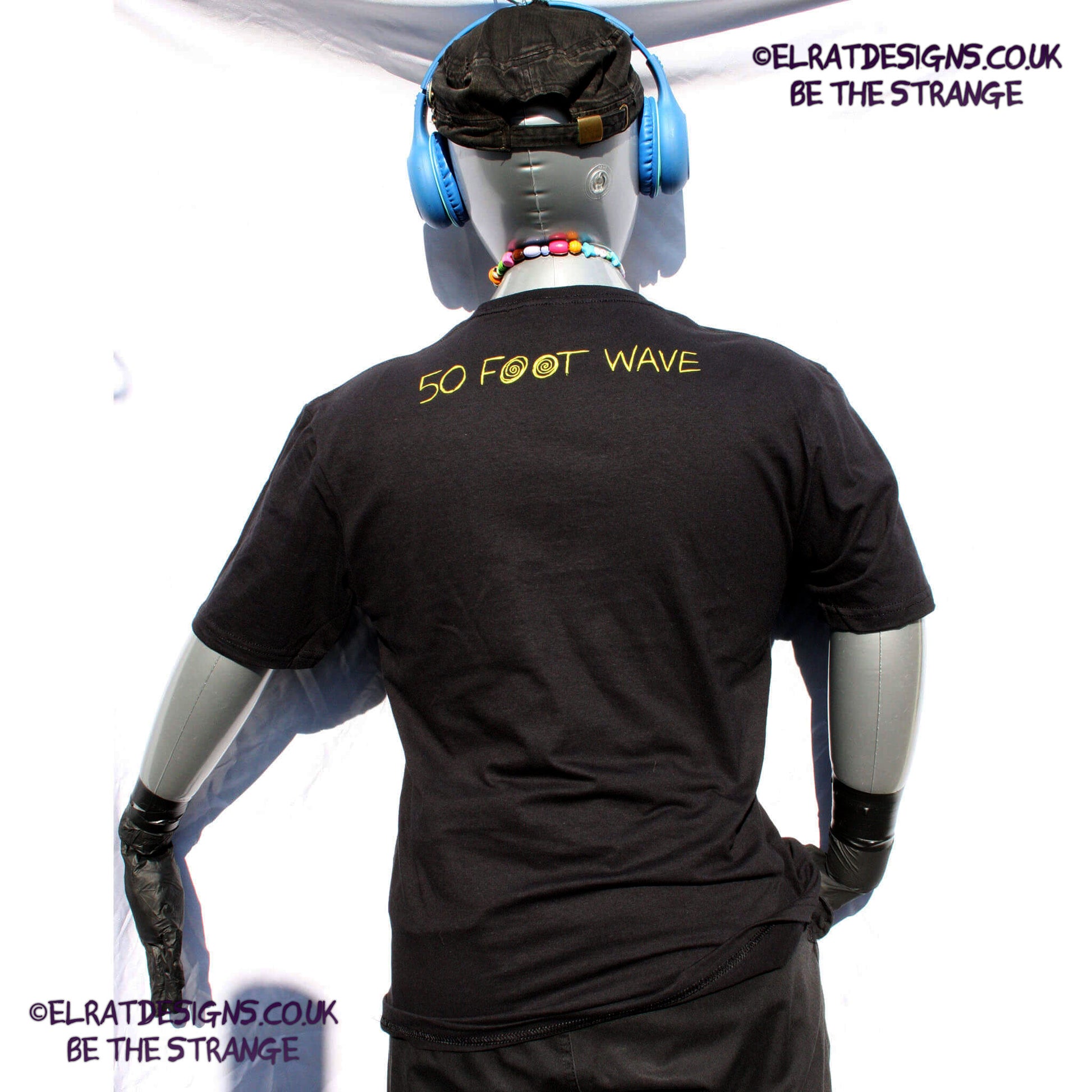 ElRat 50 foot wave 'Sun dog Coma' T-Shirt - hand drawn by ElRat. show some love for the noisy end of the Hershverse. ElRat Designs - elratdesigns.co.uk