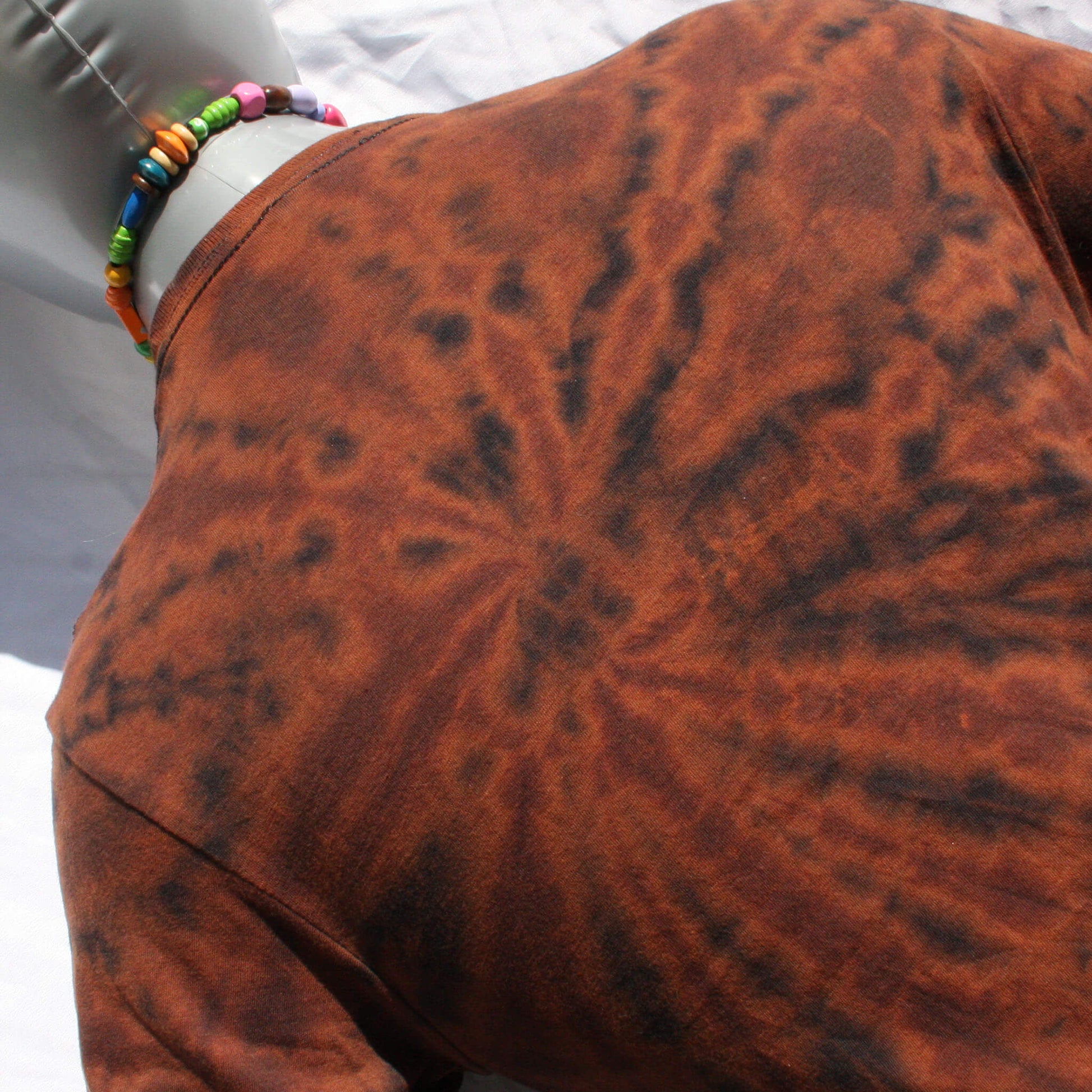 50 foot wave 'Staring into the Sun' T-Shirt - Small ONE OFF Reverse Tie-Dye (#2) ***MISPRINT*** rear close