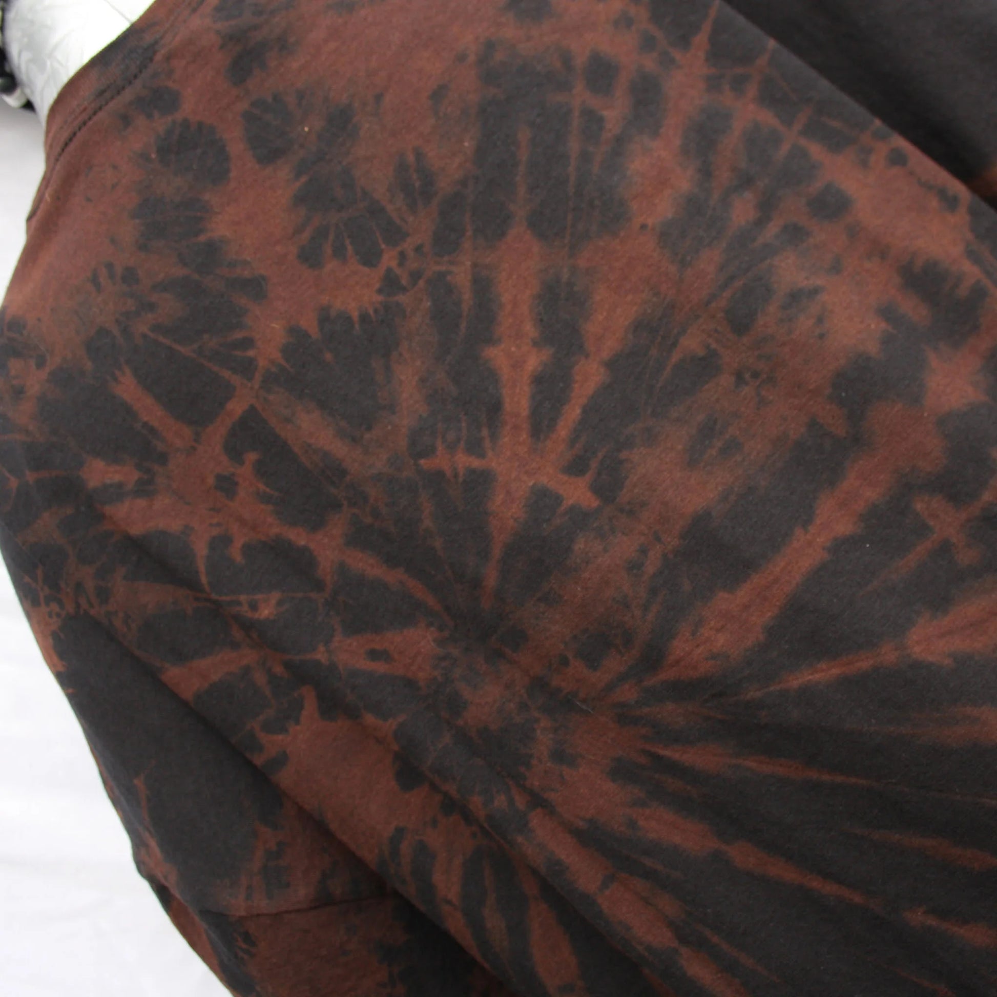 Throwing Muses 'Bywater' Flushed Edition - One-of-a-Kind Black Reverse Tie-Dye 4XL #1 | ElRat Designs