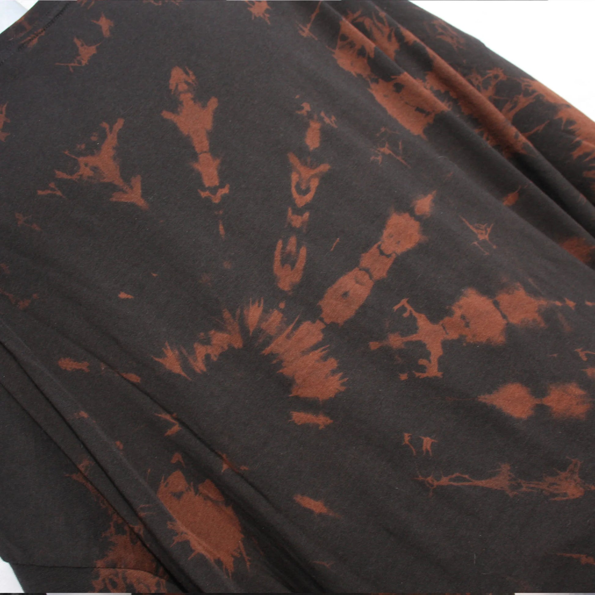Throwing Muses 'Bywater' Flushed Edition - One-of-a-Kind Black Reverse Tie-Dye 6XL #1 | ElRat Designs
