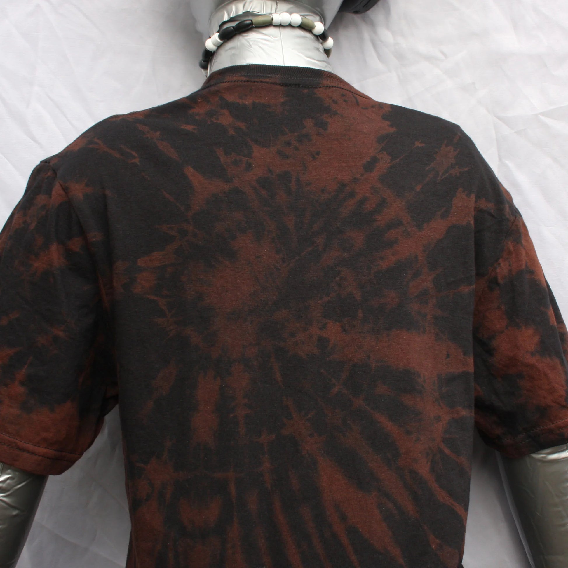 Throwing Muses 'Bywater' Flushed Edition - One-of-a-Kind Black Reverse Tie-Dye Small #2 | ElRat Designs
