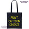 Build Your Own Custom Tote Bag - Any Design, Any Ink Colour, £10 Base Price | ElRat Designs