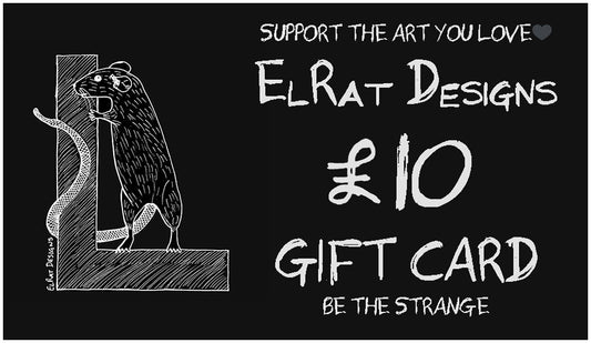 Gift the Strange - ElRat Designs £10 gift card